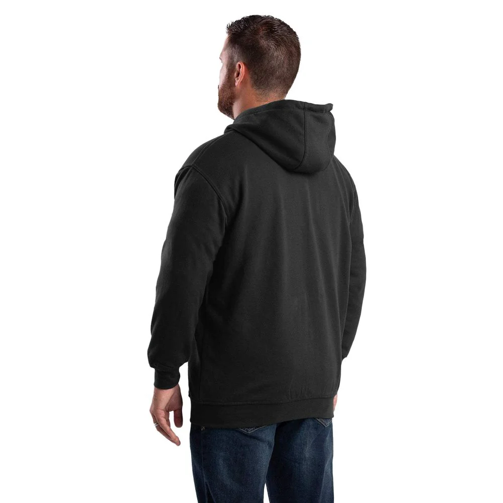 Berne SZ101CHR480 Heritage Thermal-Lined Full-Zip Hooded Sweatshirt, XL, Charcoal - Image 6