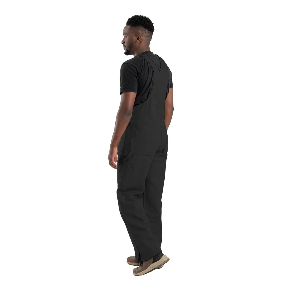 Berne Heritage Unlined Duck Bib Overalls Black 36 x 30 - Image 2