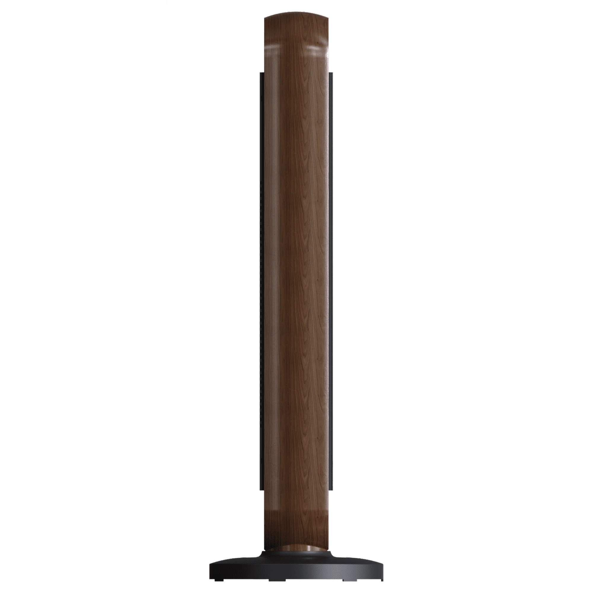Better Homes & Gardens 36'' 3 Heat Settings Oscillating Tower Heater with Remote Control, 12H Timer, Walnut & Black - Image 2