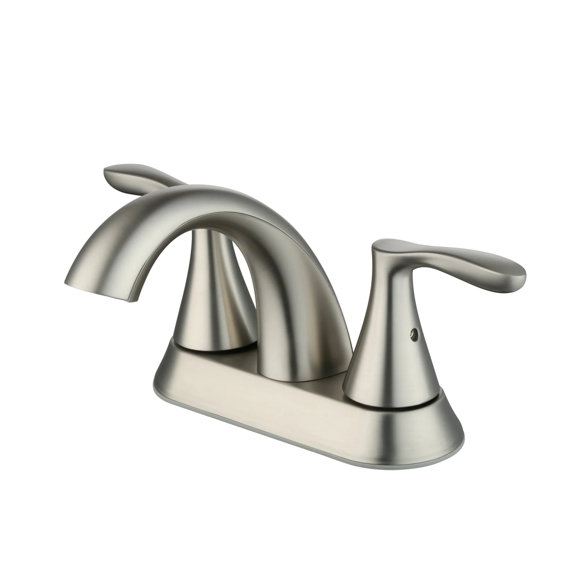Better Homes & Gardens BH65097026121AO Simple Flair 4" Centerset Bathroom Faucet in Satin Nickel