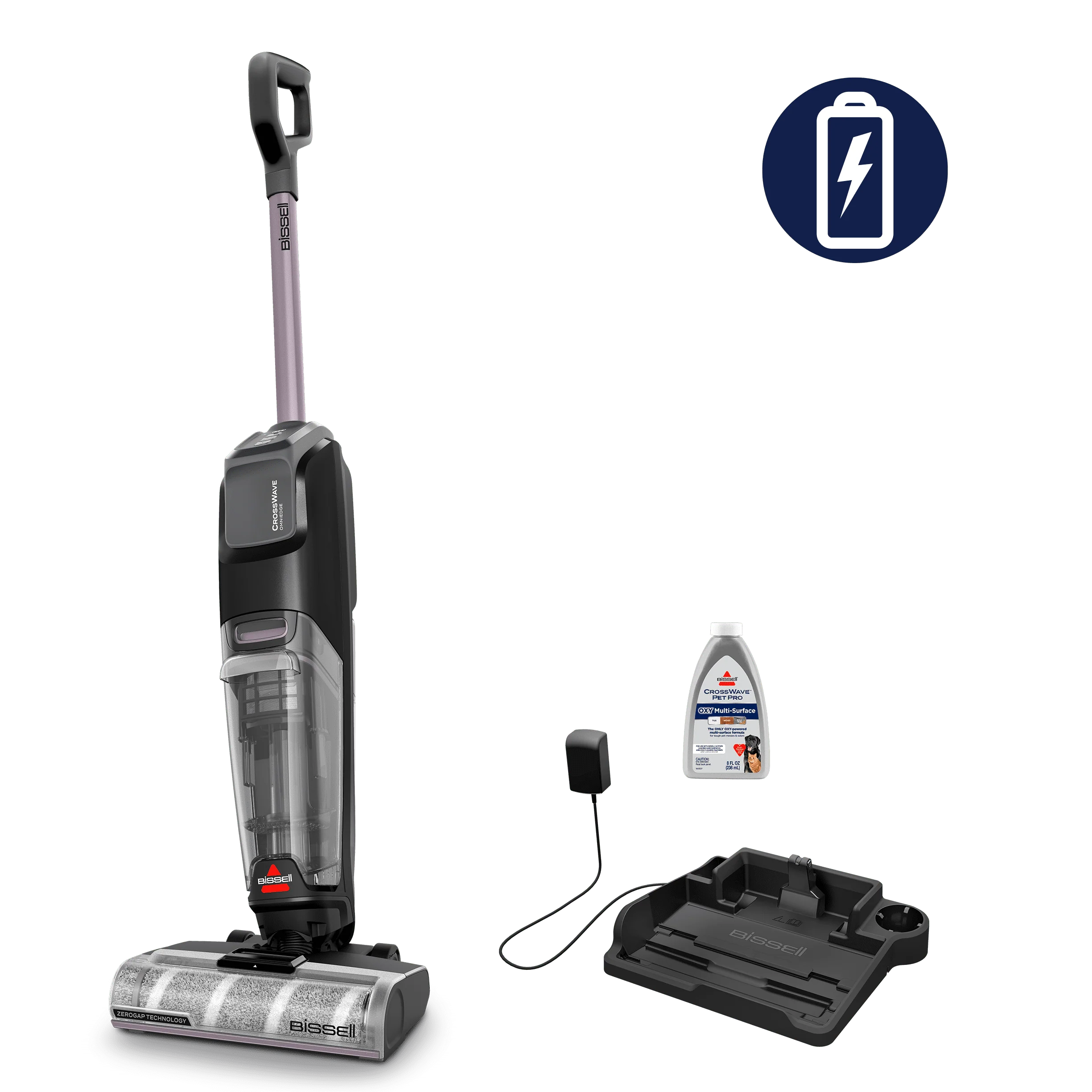 BISSELL 4125W CrossWave OmniEdge Multi-Surface Hard Floor Cleaner
