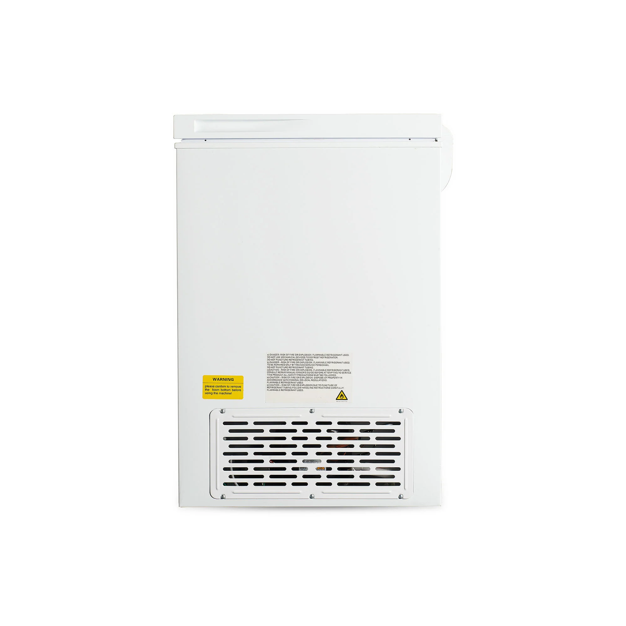 Black+Decker 7.0 Cu Ft Chest Freezer Holds Up To 245 Lbs. Of Frozen Food With Organizer Basket Bcfk706 BCFK706 - WHITE ONE SIZE - Image 3