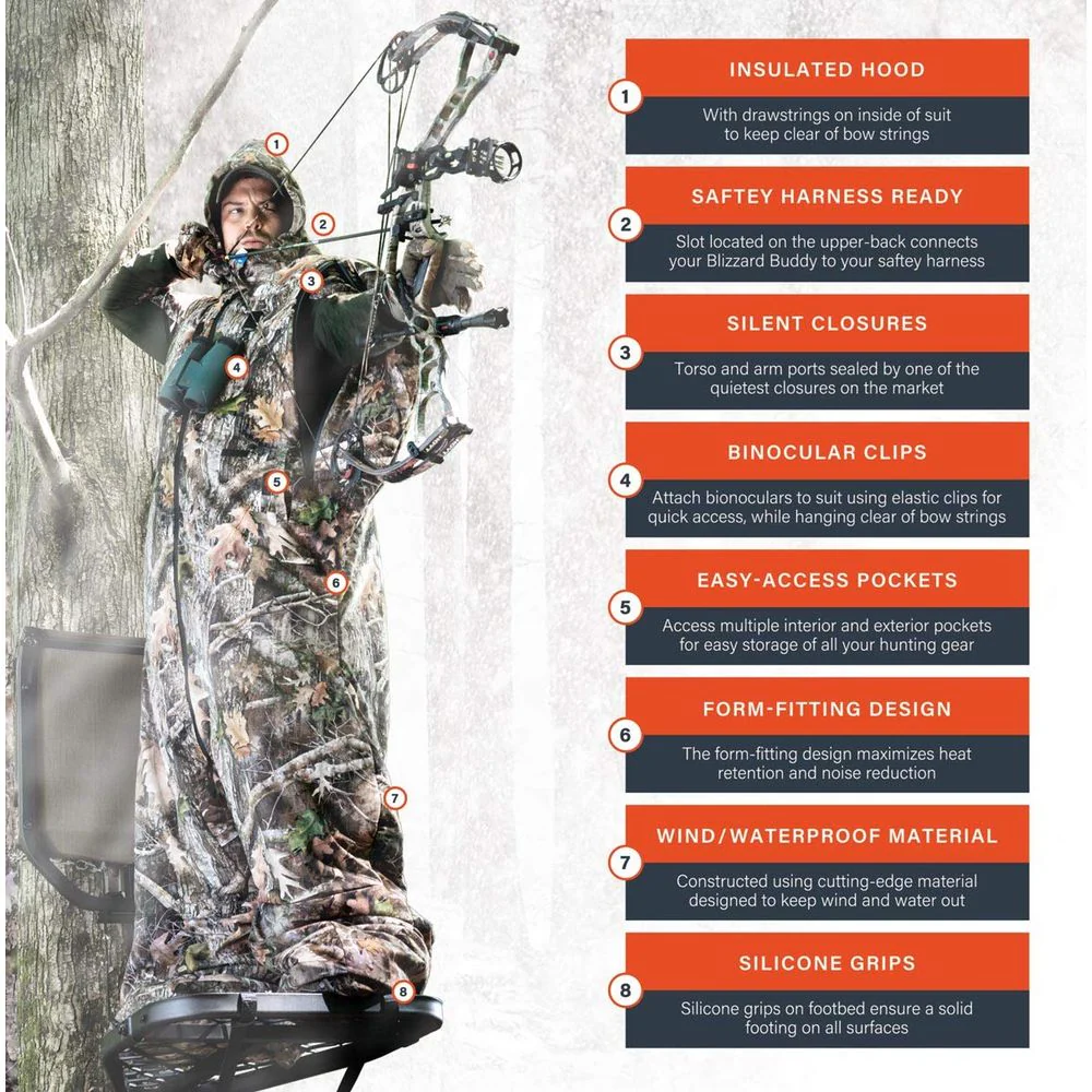 Blizzard Buddy Extreme Cold-Weather Hunting Suit - TrueTimber Kanati - L - Image 2