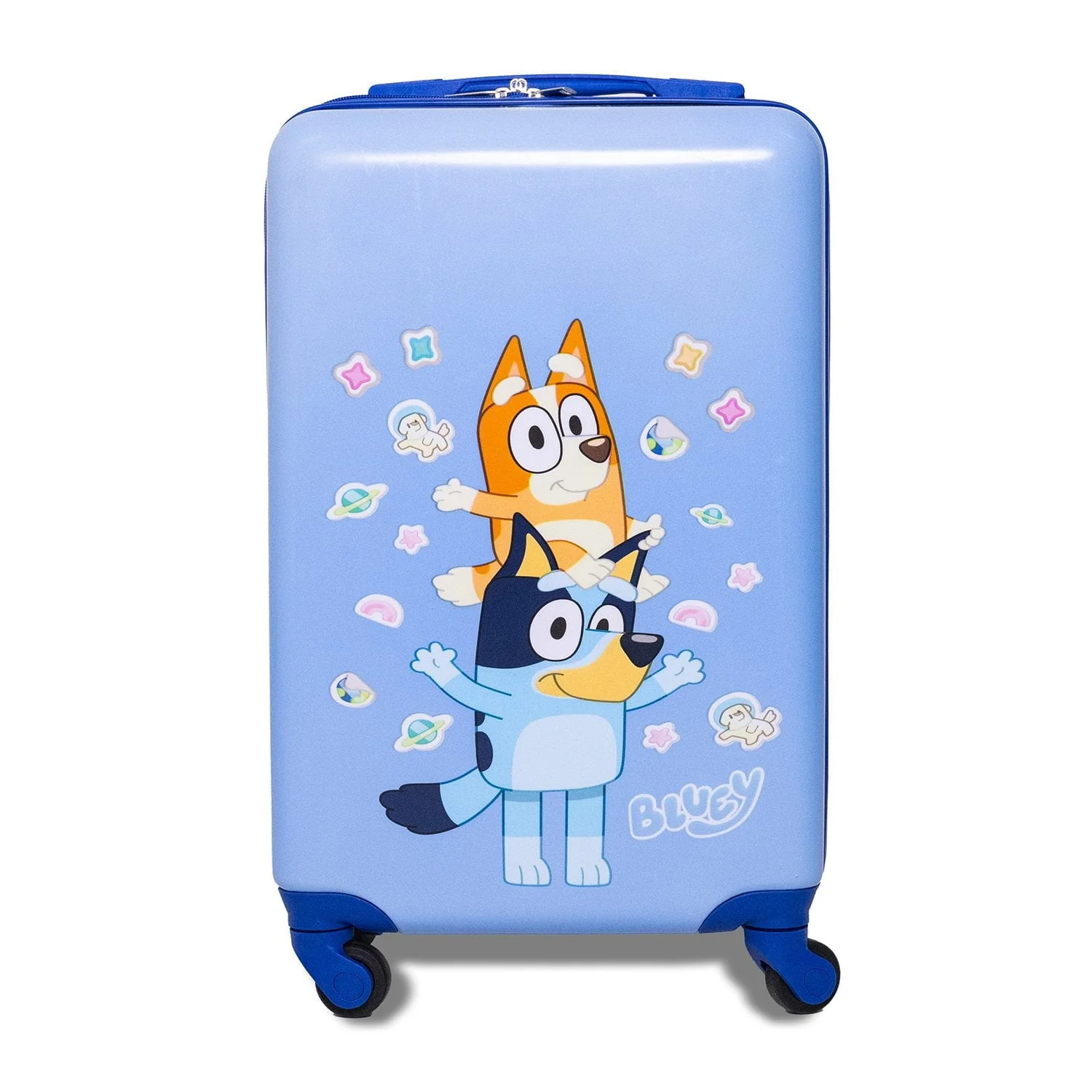 Bluey 3 Piece Luggage Set with 18" Hardside Spinner Carry-On, Matching Backpack, Blue, 990425590 - Image 3