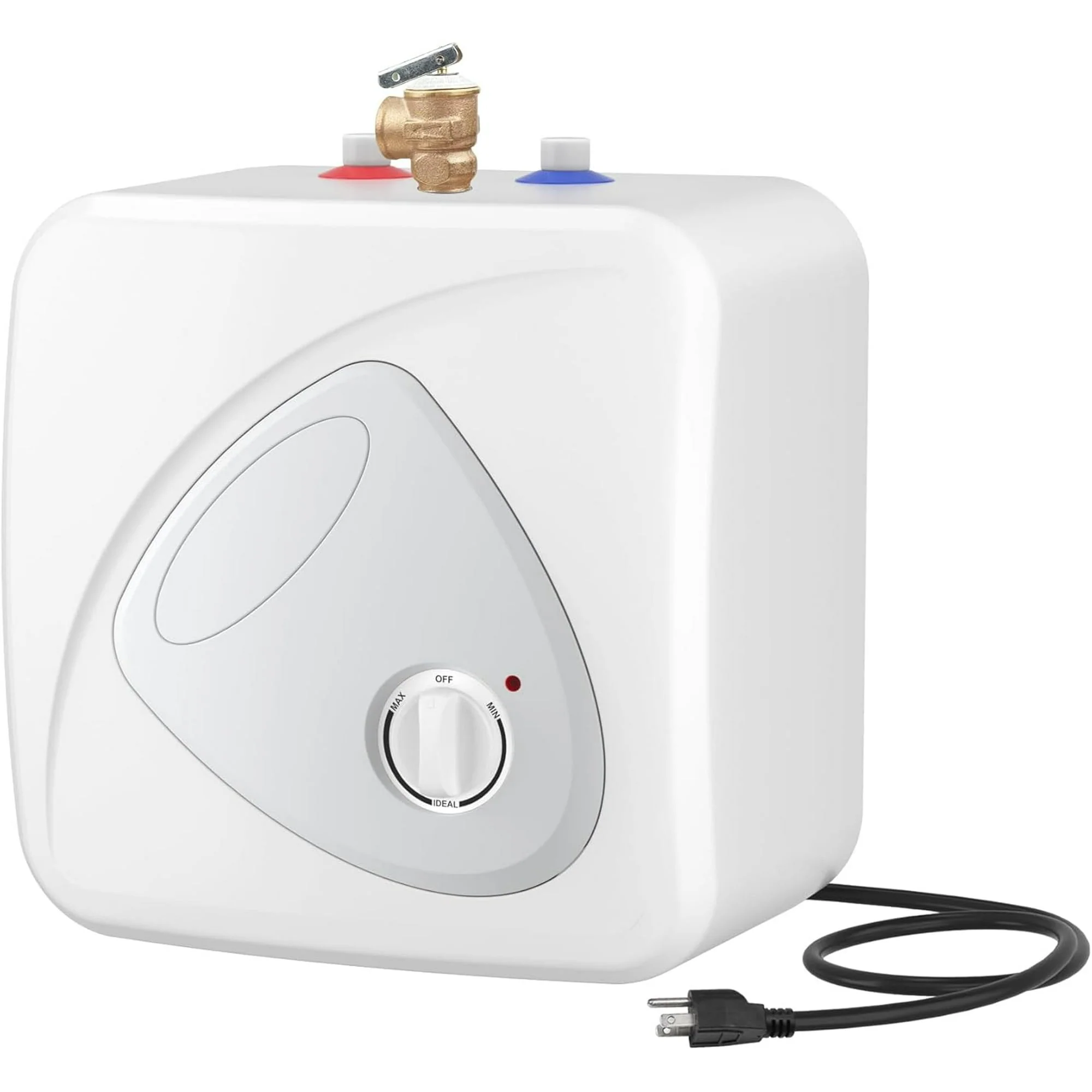 BN-LINK 2.7 Gallon Small Under Sink Instant Hot Water Heater, White - Durable