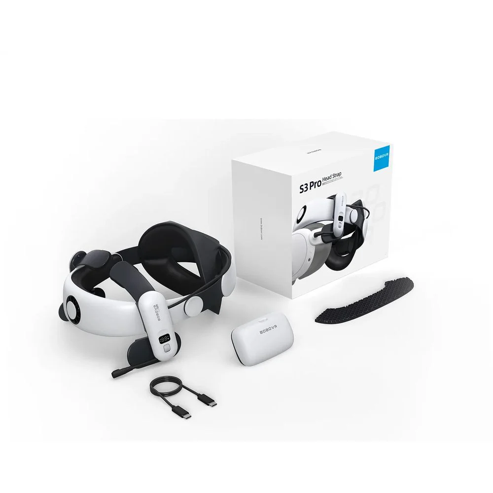BOBOVR S3 Pro 10000mAh Battery Head Strap Wireless VR Head Strap Accessories, for Meta Quest 3/Quest 3S - Image 2