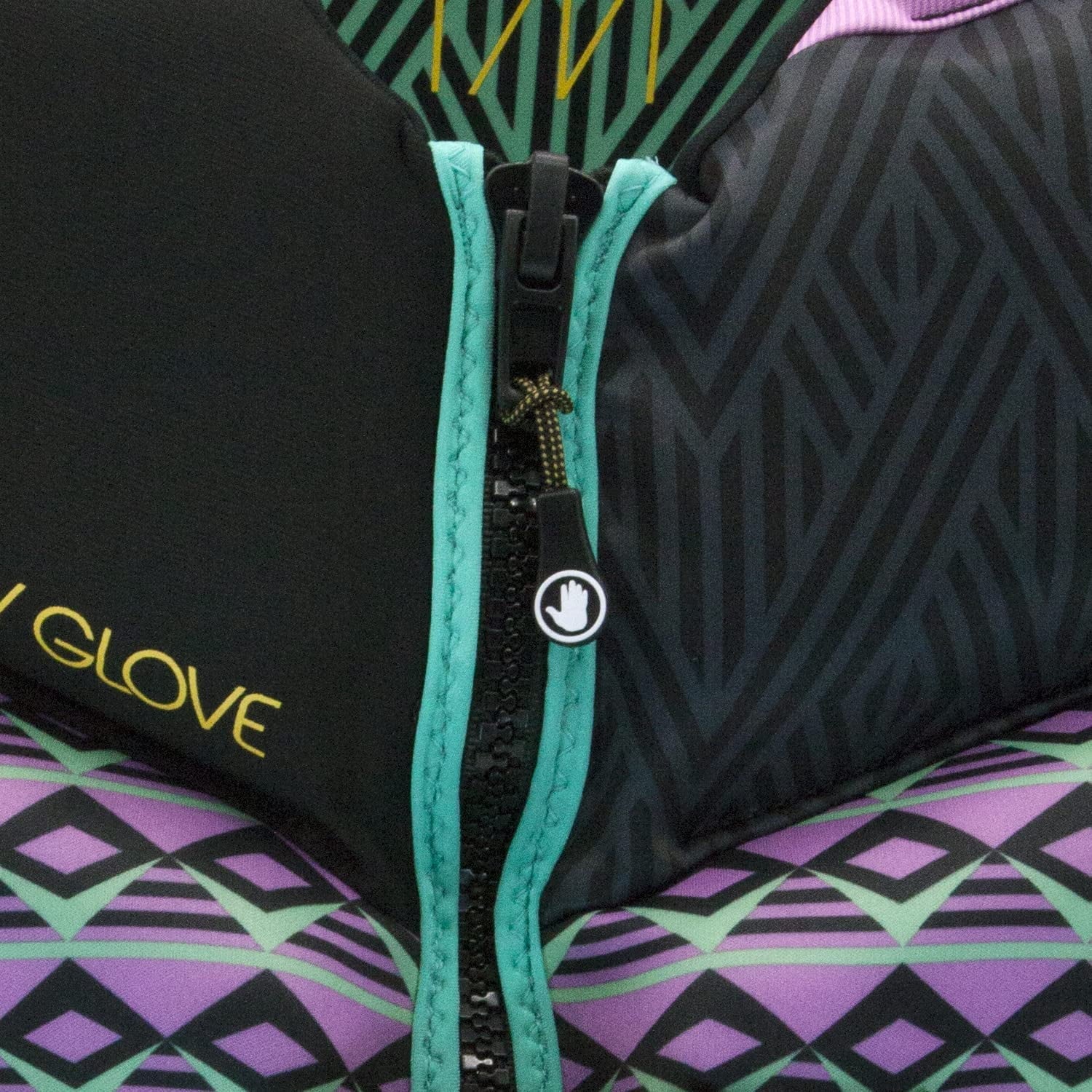 Body Glove Phantom Womens Life Jacket, Durable Yamamoto Neoprene, Beveled Soft PVC Foam, Aqua/Purple, Medium - Image 5