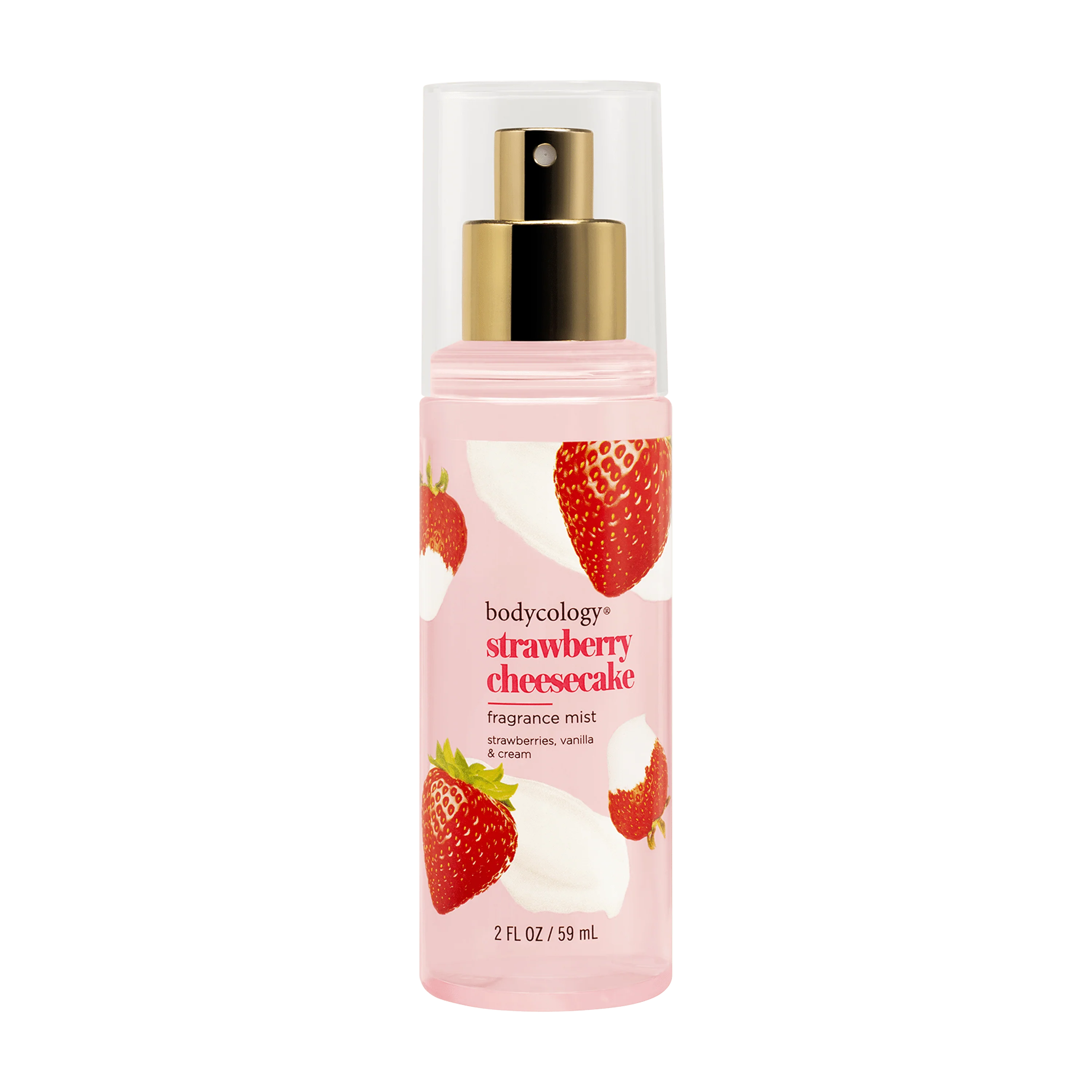 Bodycology Strawberry Cheesecake Body Care & Cozy Sock Gift Set, 3 Piece - Image 4