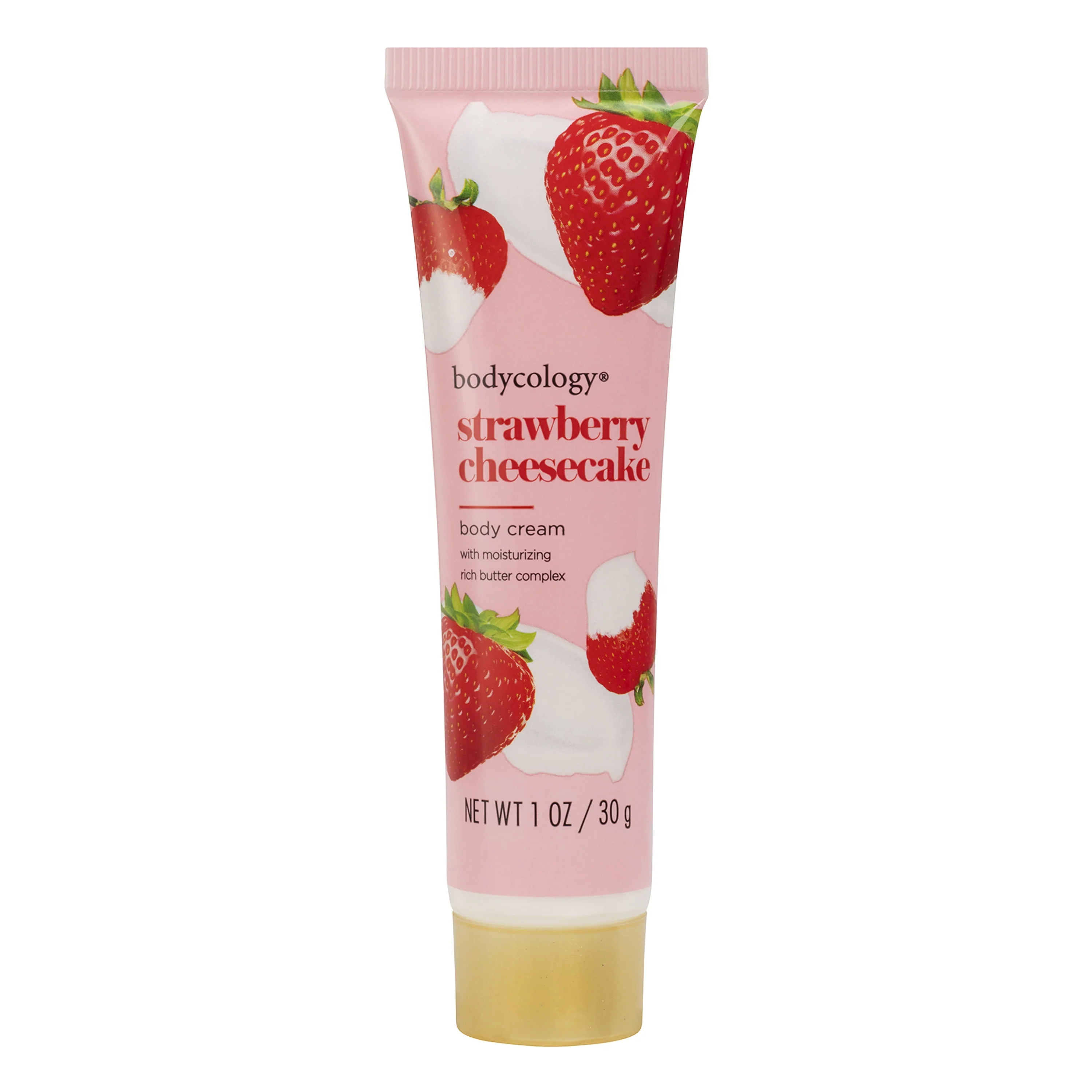 Bodycology Strawberry Cheesecake Body Care & Cozy Sock Gift Set, 3 Piece - Image 5