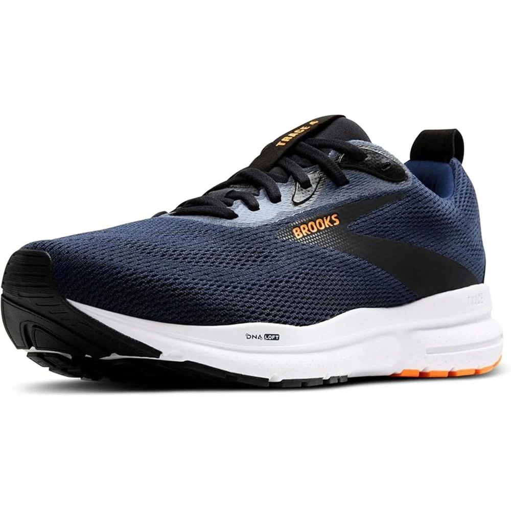 Brooks 1104521D441 Trace 4 Hiking Shoes for Men - Peacoat/Black - 9.5M