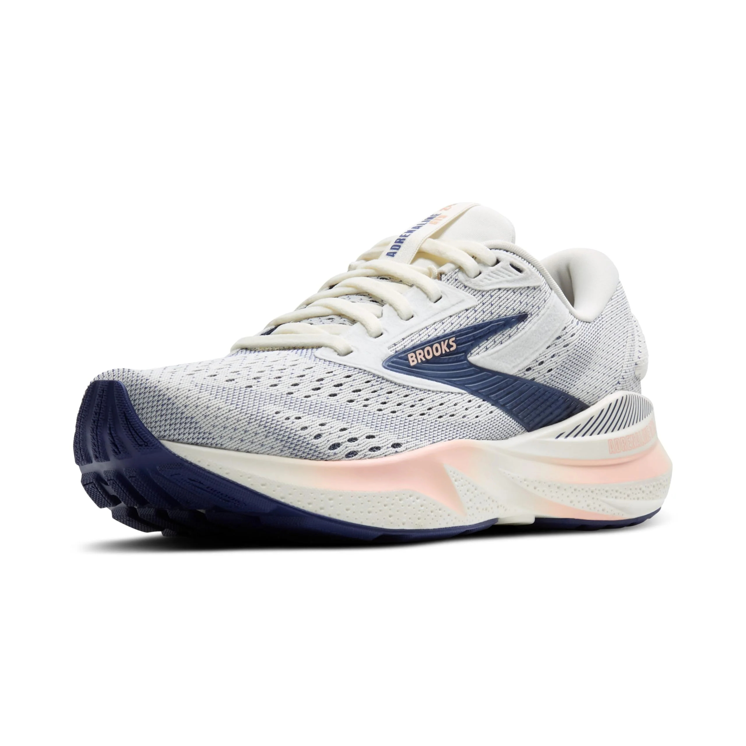 Brooks Adrenaline GTS 24 Running Shoes for Ladies - Grey/Blue Ribbon - 10M