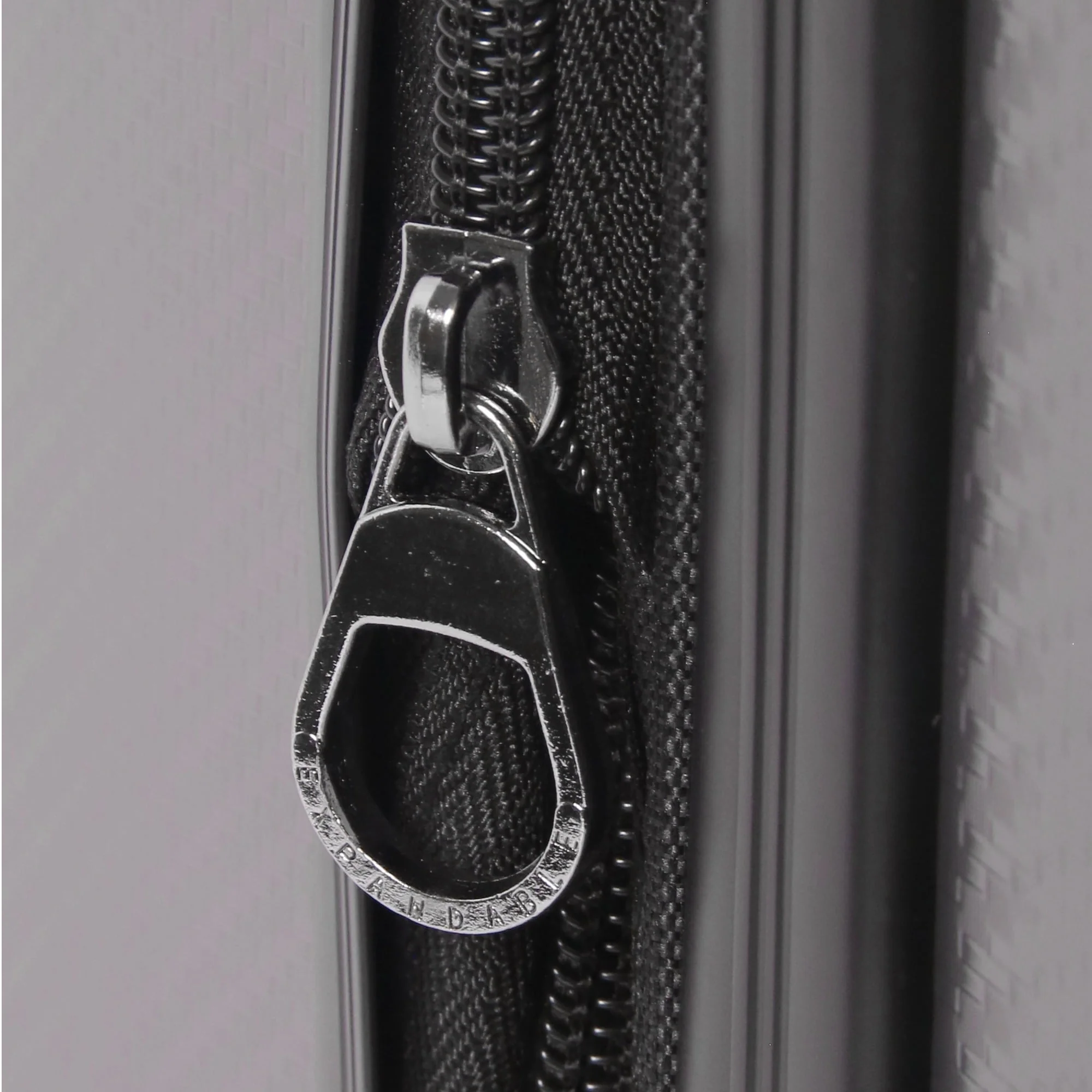 Brookstone Neuer 21" Hardside Carry-On Spinner Luggage, Charcoal, Lightweight ABS, 8-Wheel 360-Degree Spinner, Expandable, BR-AB-WF3021-CH - Image 3