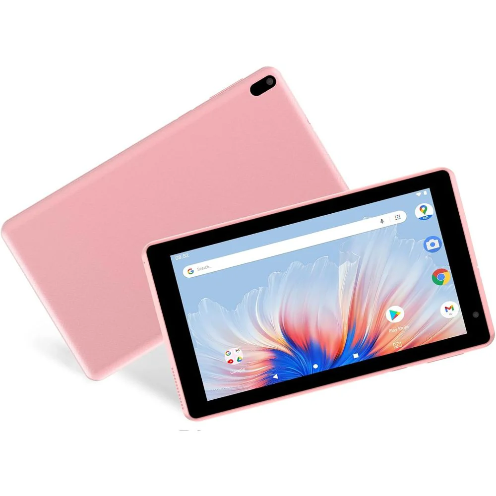 BYANDBY BYQ2 7'' 4 GB RAM 32 GB ROM 1.8 GHz Processor Speed Android 14.0 WiFi Tablet, Pink - Image 2