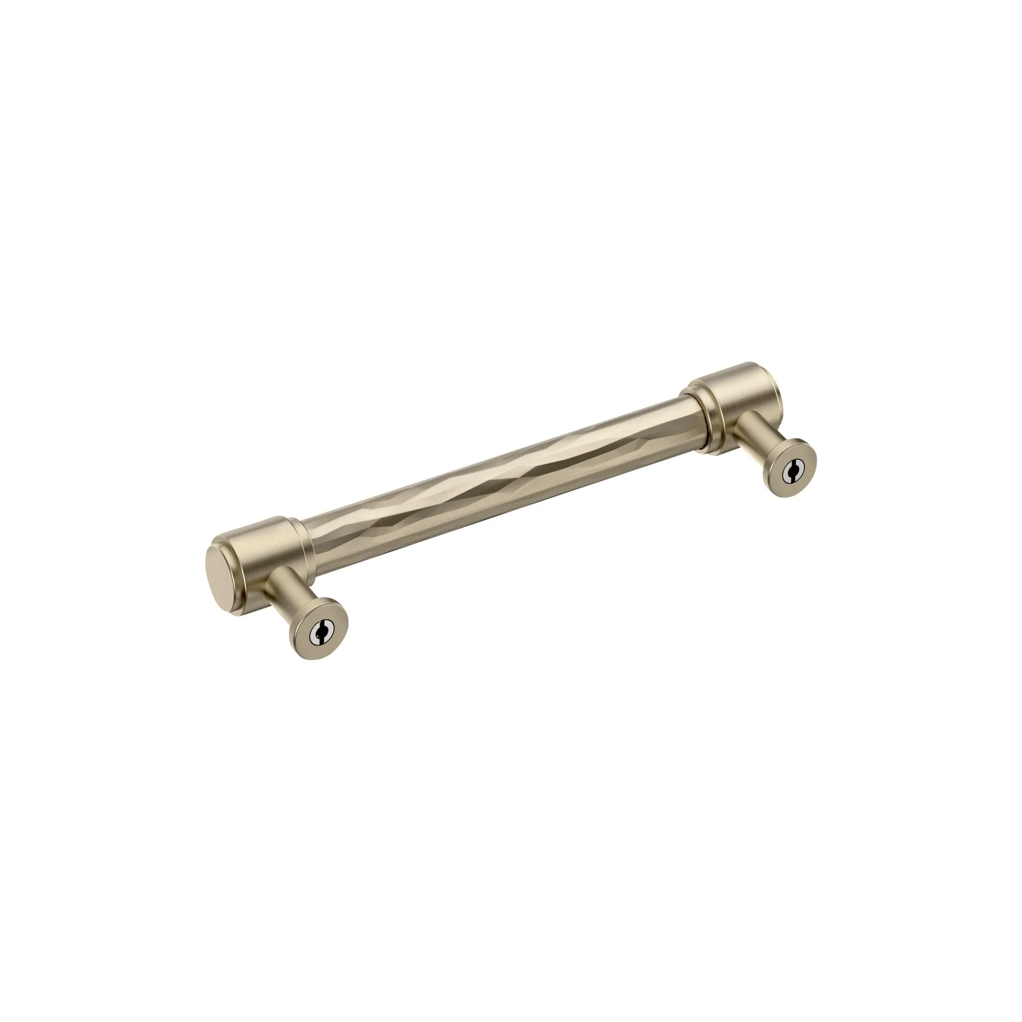 Signature Hardware Lazzara Hammered Bar Cabinet Pull, 5-1/16 Inch Center to Center, Champagne Bronze, SH553200CHB - Image 2
