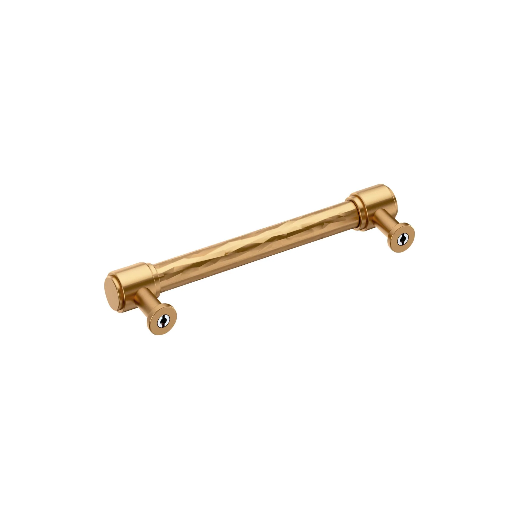 Signature Hardware Lazzara Hammered Bar Cabinet Pull, 5-1/16 Inch Center to Center, Champagne Bronze, SH553200CHB - Image 4