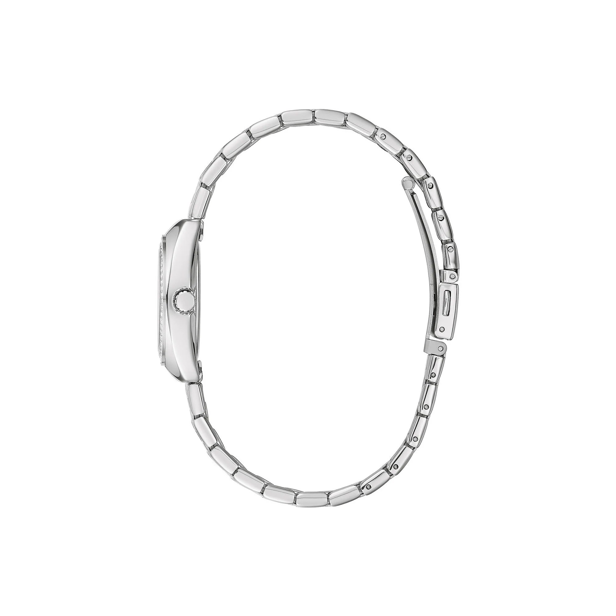 CARA BRCL L W BR BK - CITIZEN WATCH CANADA LTD./MONT - CARAVELLE L SILVER-TONE QUARTZ WATCH - Image 2