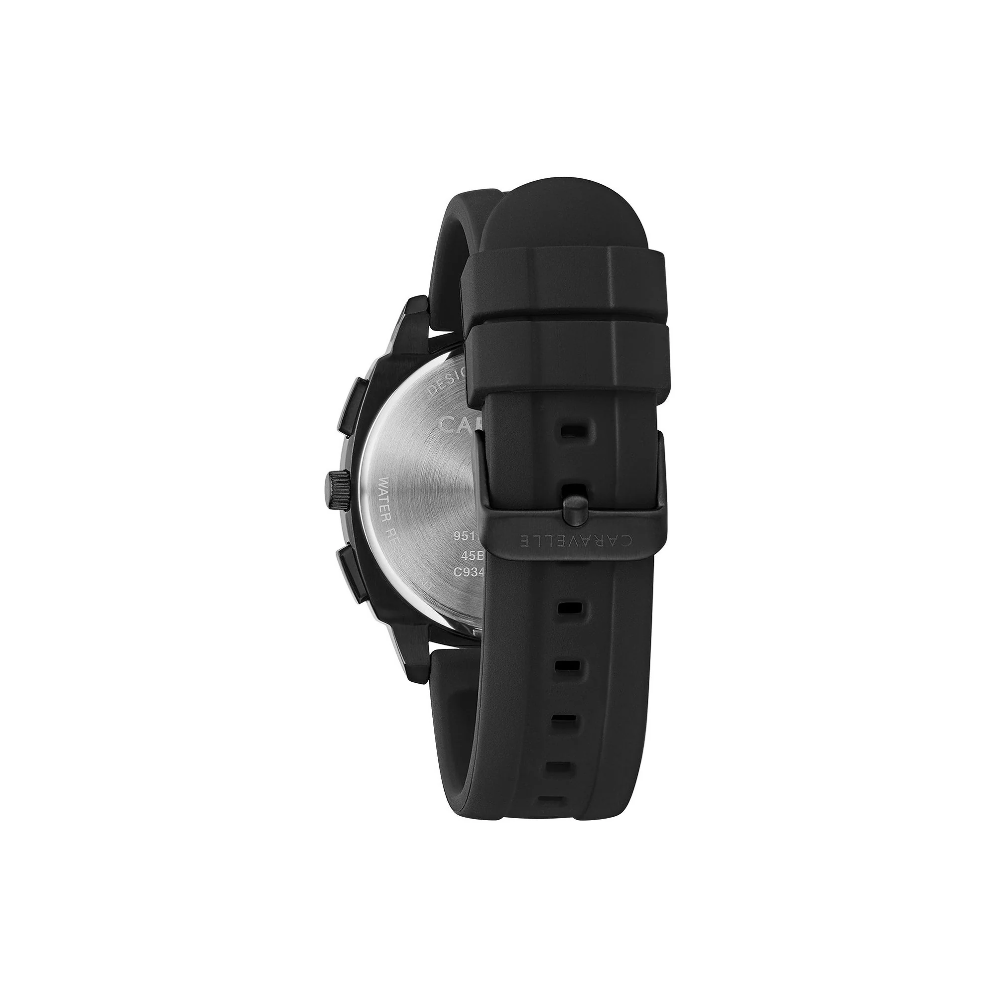 CARA STRAP M B ST BK - CITIZEN WATCH CANADA LTD./MONT - CARAVELLE M BLACK QUARTZ WATCH - Image 3