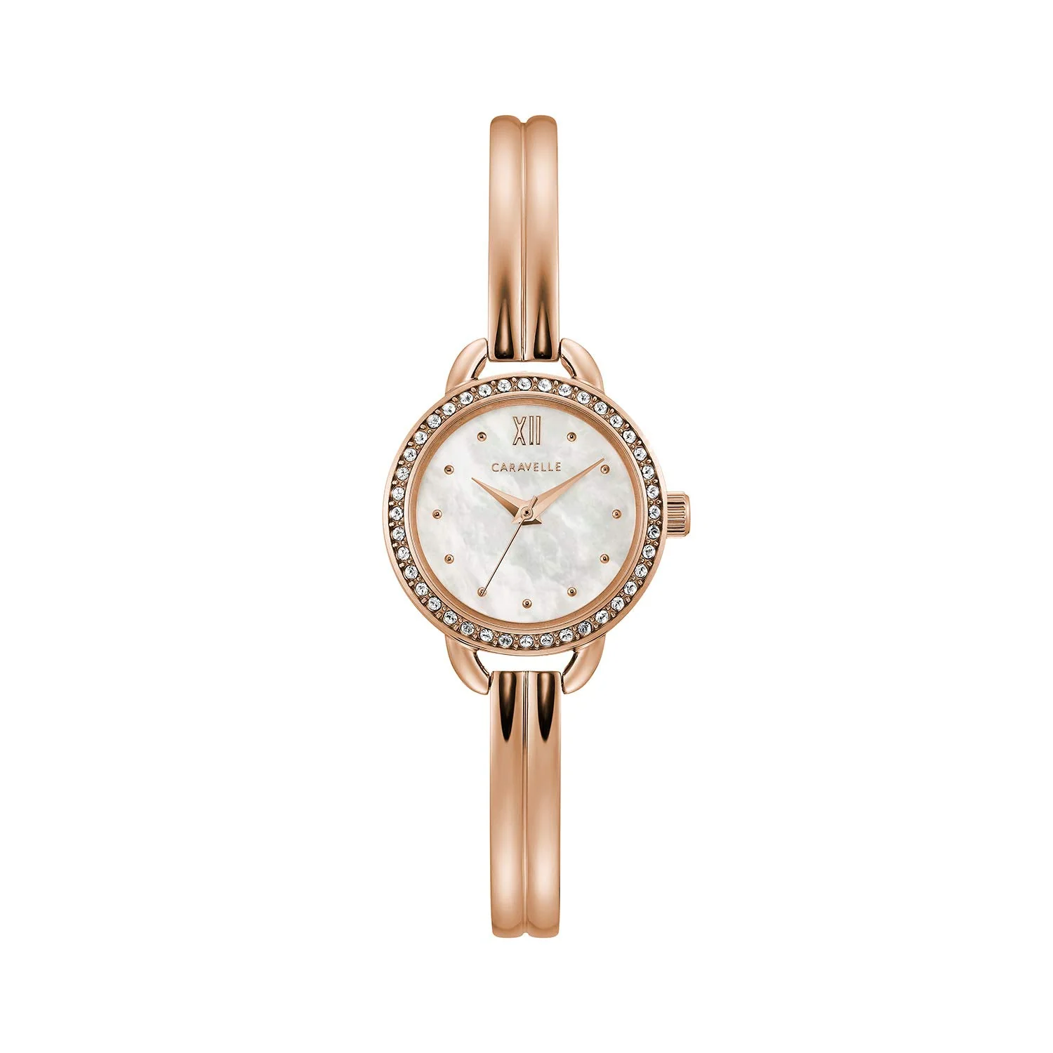 Caravelle Designed By Bulova Womens Rose Goldtone Stainless Steel Bracelet Watch 44L247 - NO COLOR ONE SIZE - Image 4