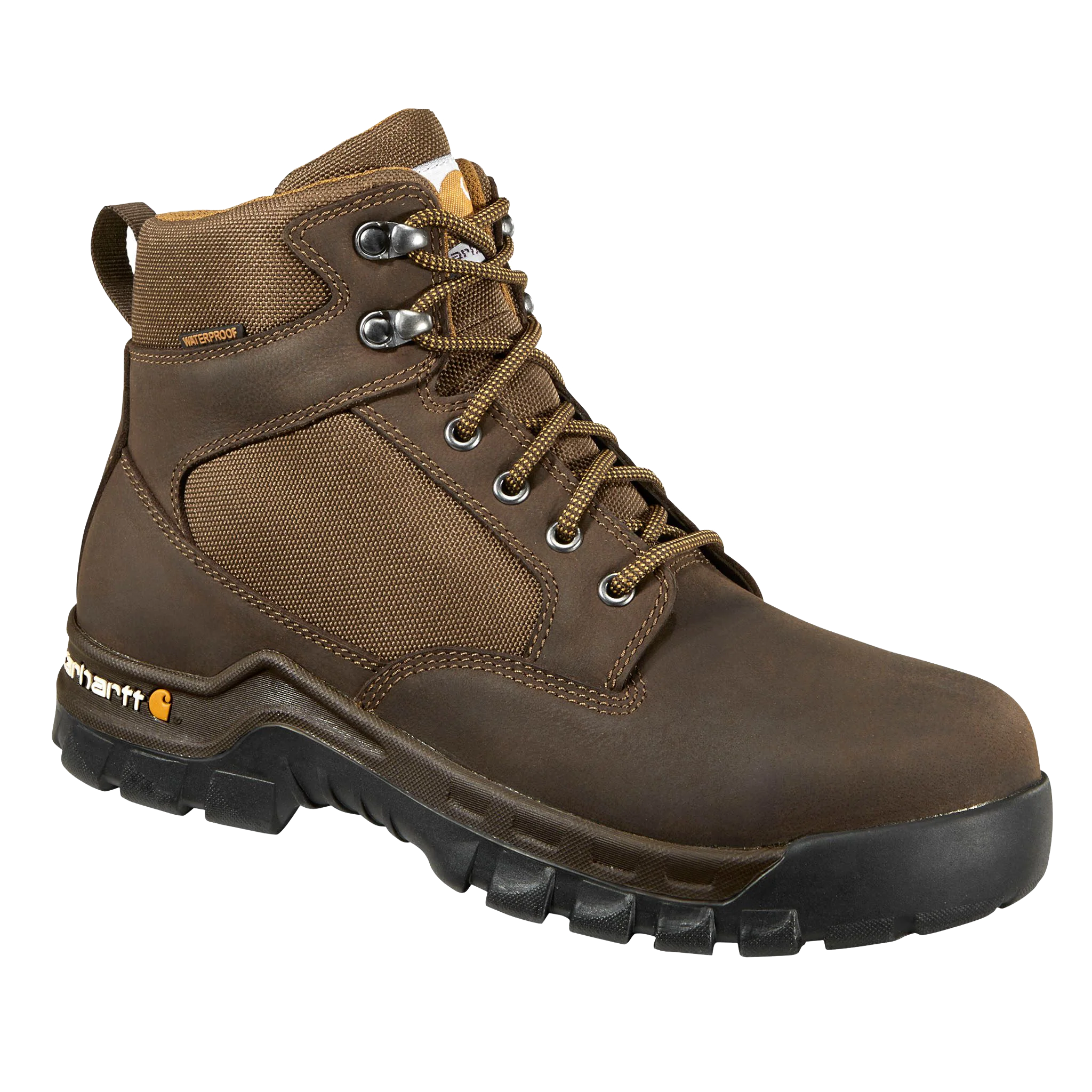 Carhartt FF6013-M-11.5M Men's Rugged Flex WP 6 in. Soft Toe Work Boot-Bro Wn (11.5 M)