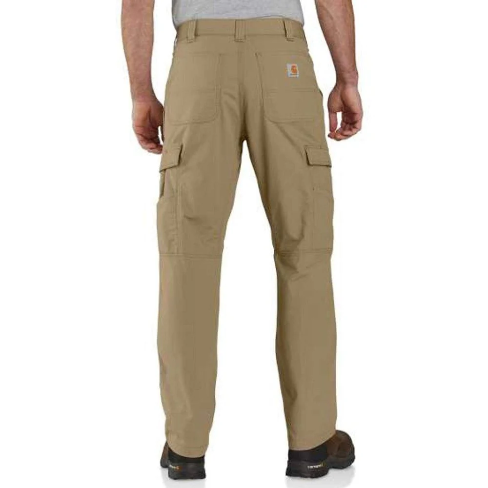 Carhartt Force Relaxed Fit Ripstop Cargo Work Pants, Dark Khaki, 34W x 34L, 104200-DKH