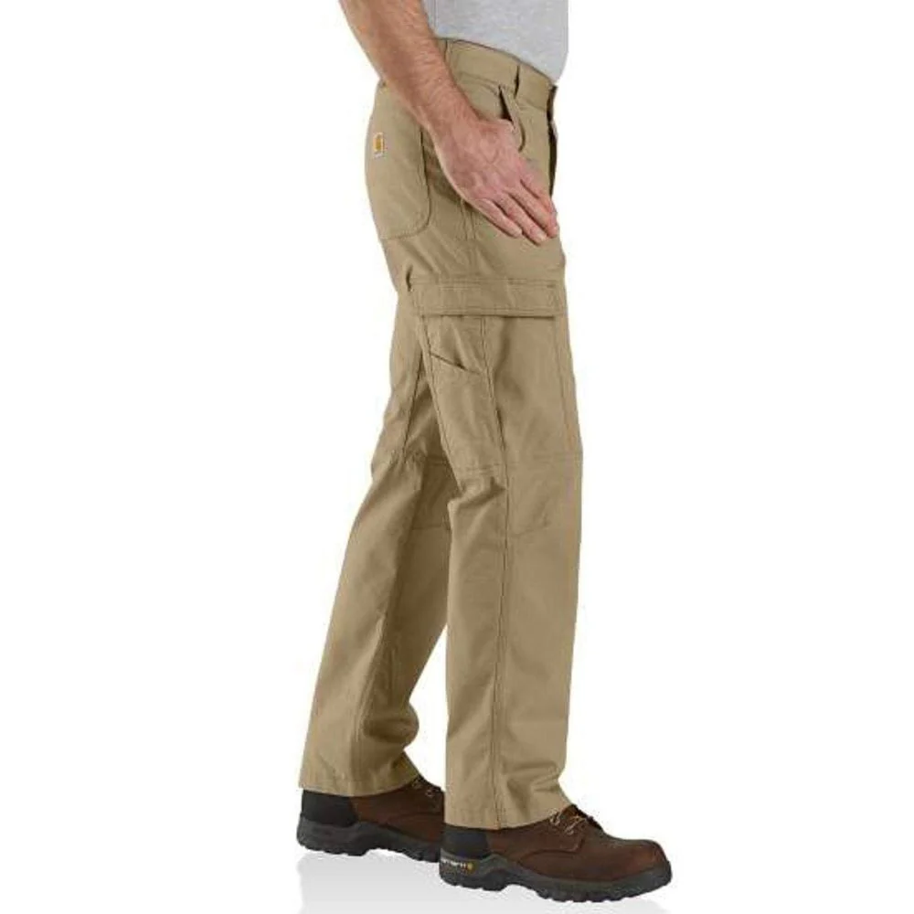 Carhartt Force Relaxed Fit Ripstop Cargo Work Pants, Dark Khaki, 34W x 34L, 104200-DKH - Image 4