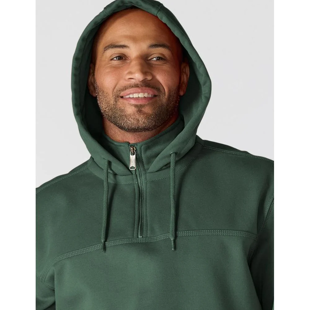 Carhartt Men's Paxton Rain Defender Heavyweight Quarter-Zip Sweatshirt, Forestry Green, 2XL - Image 3