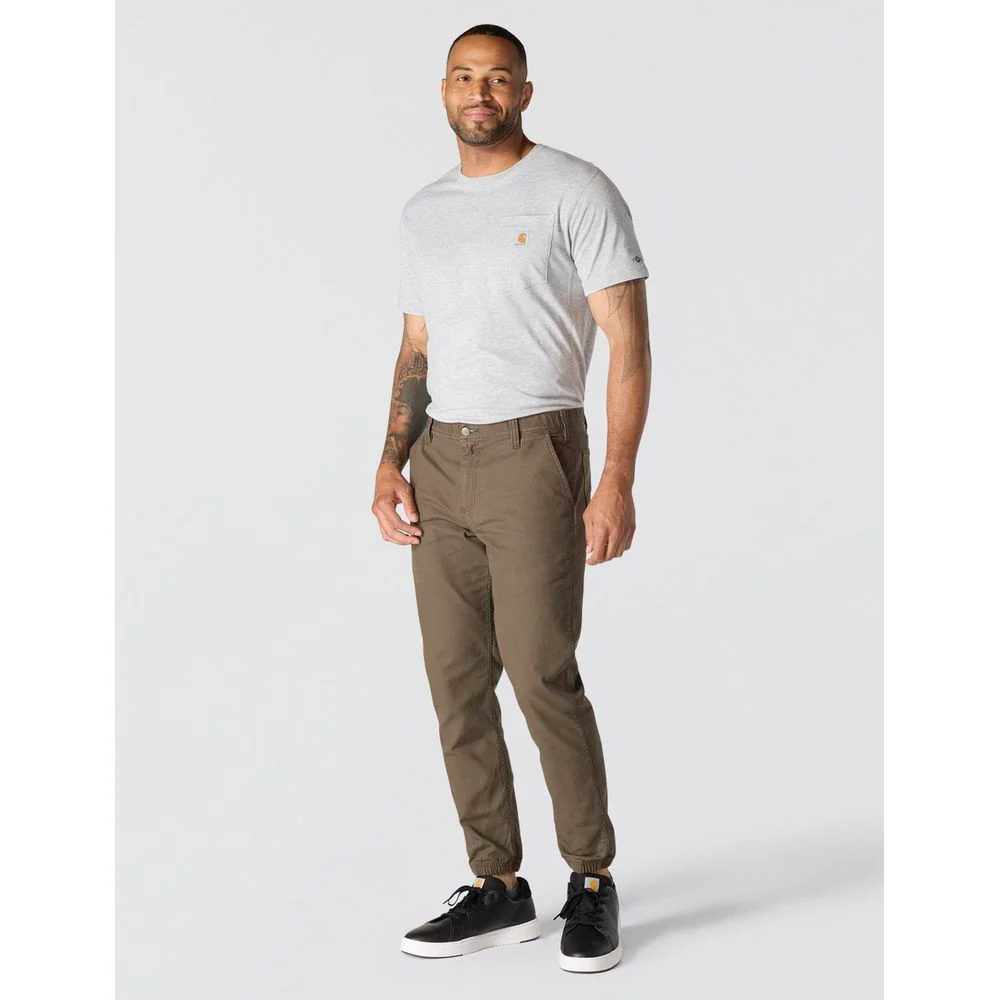 Carhartt Mens Relaxed Tapered Rigby Jogger Pants with Rugged Flex Stretch, Tarmac, 32W, 106889 - Image 5