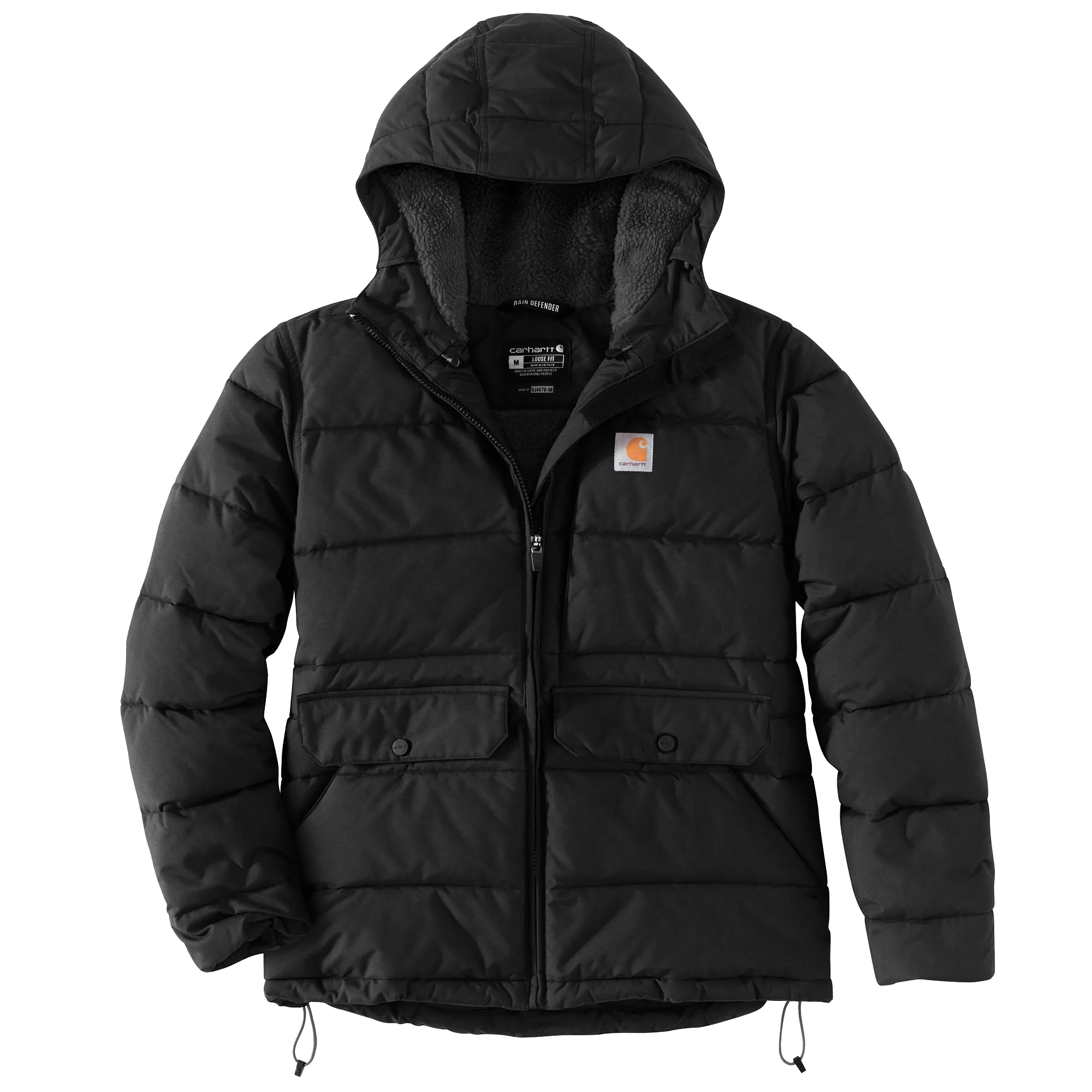 Carhartt Relaxed-Fit Insulated Jacket for Ladies - Black - M