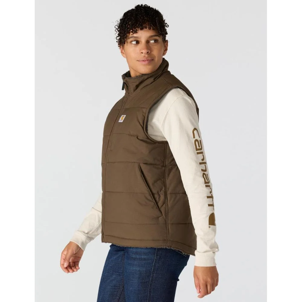 Carhartt Montana Relaxed Fit Insulated Utility Vest for Ladies - Tarmac - XS - Image 2