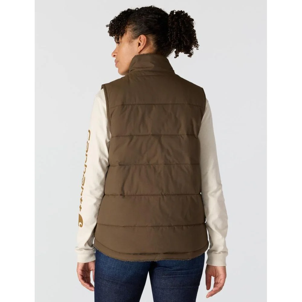 Carhartt Montana Relaxed Fit Insulated Utility Vest for Ladies - Tarmac - XS - Image 3