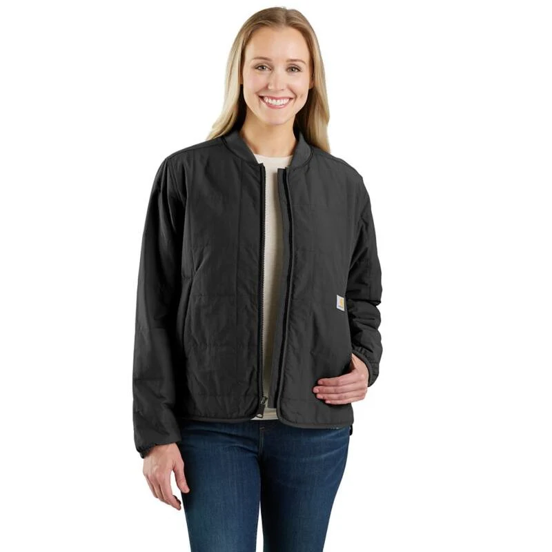 Carhartt Rain Defender Loose-Fit Lightweight Insulated Jacket for Ladies - Black - M - Image 4
