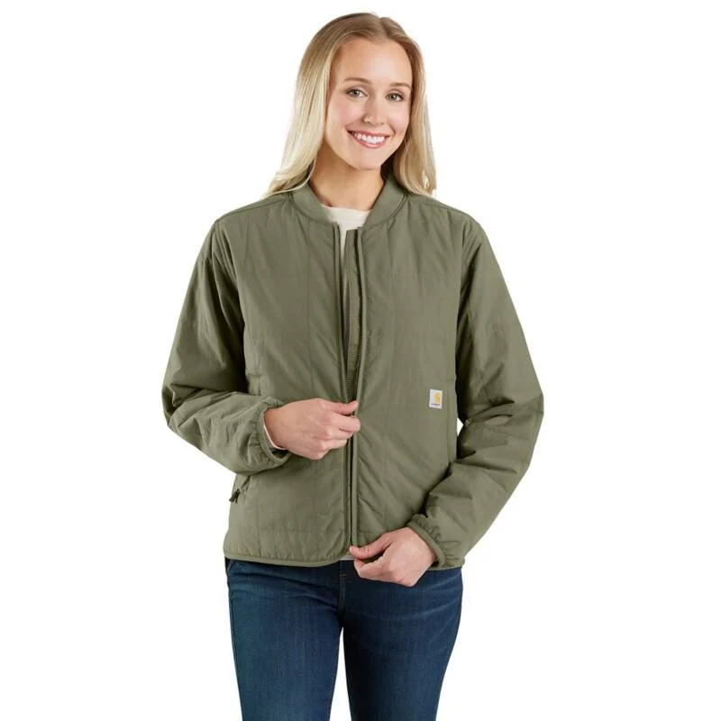 Carhartt Rain Defender Loose-Fit Lightweight Insulated Jacket for Ladies - Black - M - Image 5