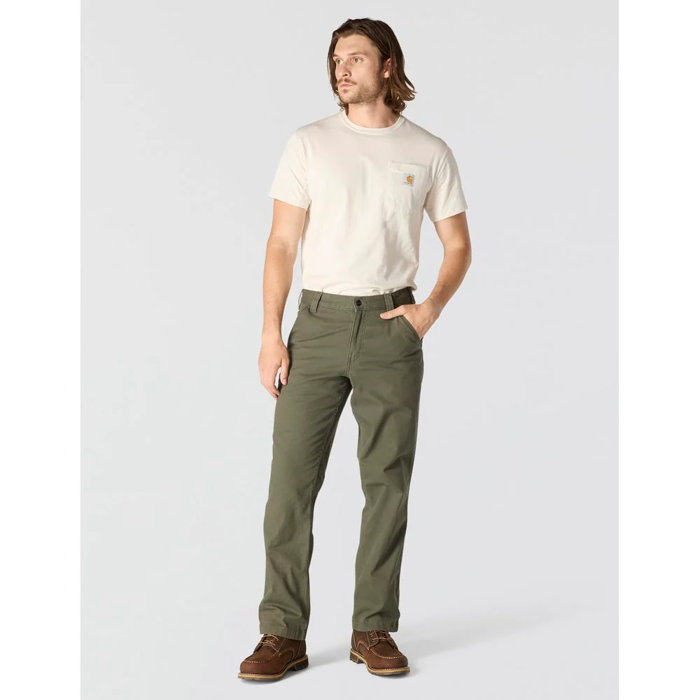 Carhartt Relaxed Straight Rigby Dungarees - Moss - 30x30 - Image 3