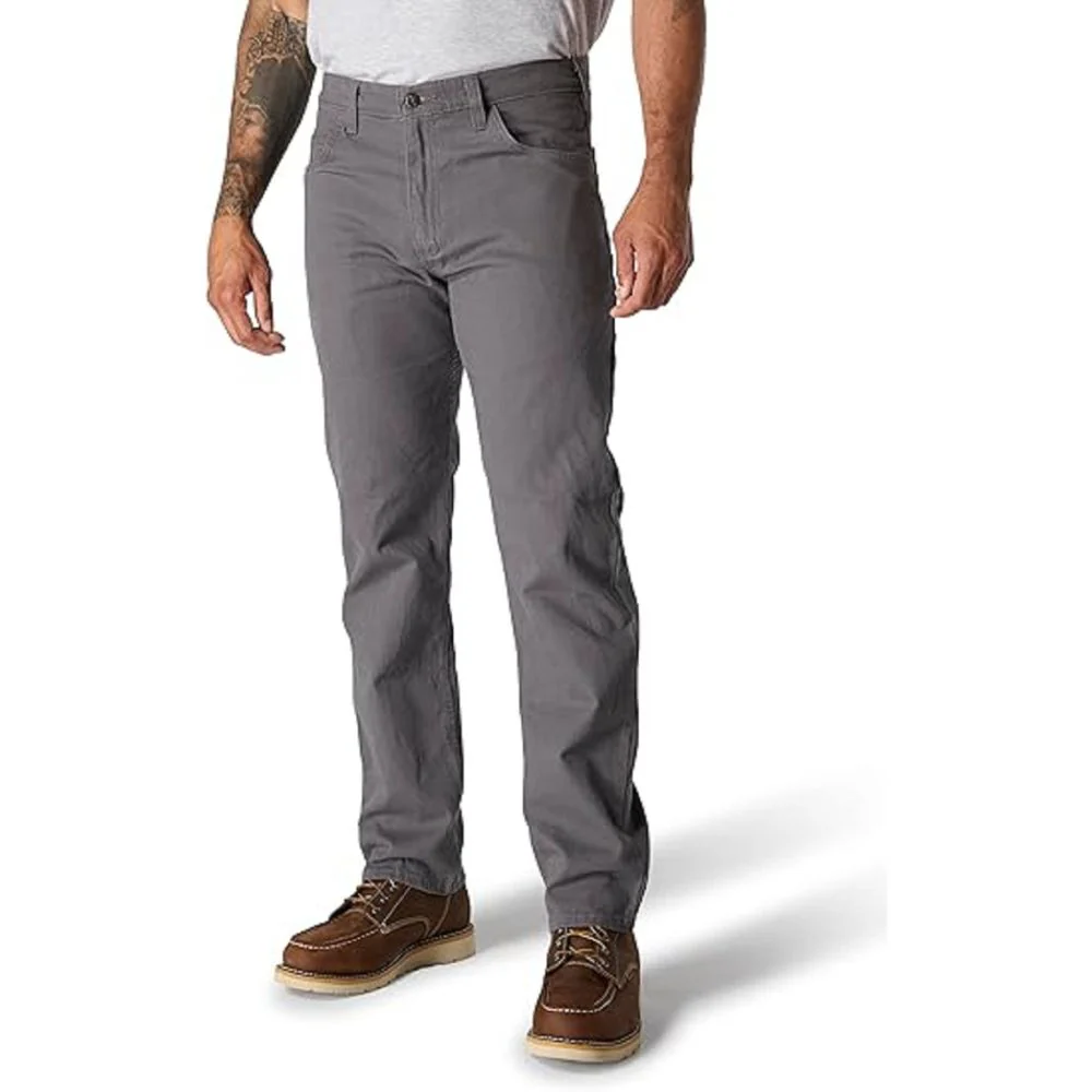 Carhartt Men's Relaxed Straight Rigby Pants, Gravel, 54W x 32L - Image 3