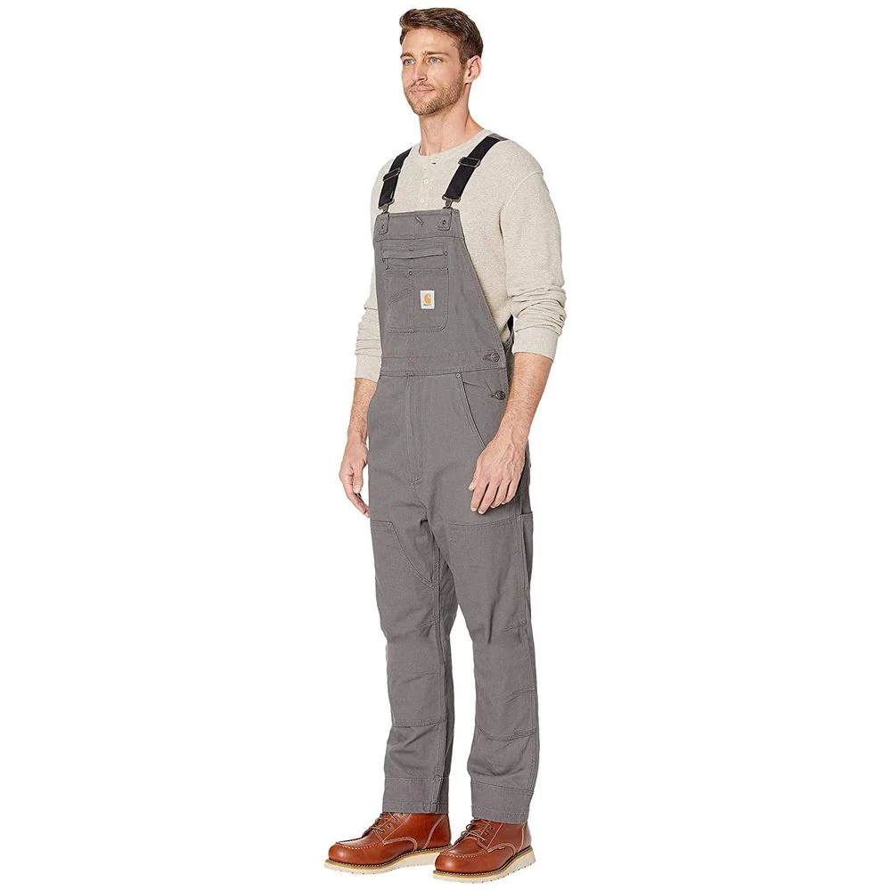 Carhartt Rugged Flex Rigby Bib Overalls for Men - Gravel - 48x32 - Image 5
