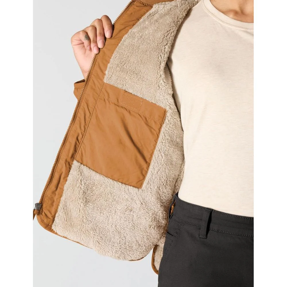 Carhartt Women's Rain Defender Loose Fit Lightweight Insulated Jacket, Carhartt Brown, X-Small, 106486 - Image 5