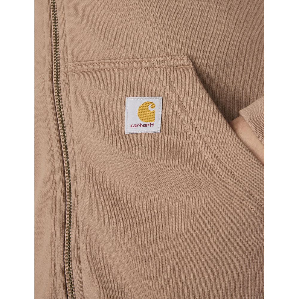 Carhartt Women's Tencel Fiber Series Loose Fit Full-Zip Sweatshirt, Soft Sepia, 2X, 106837 - Image 6