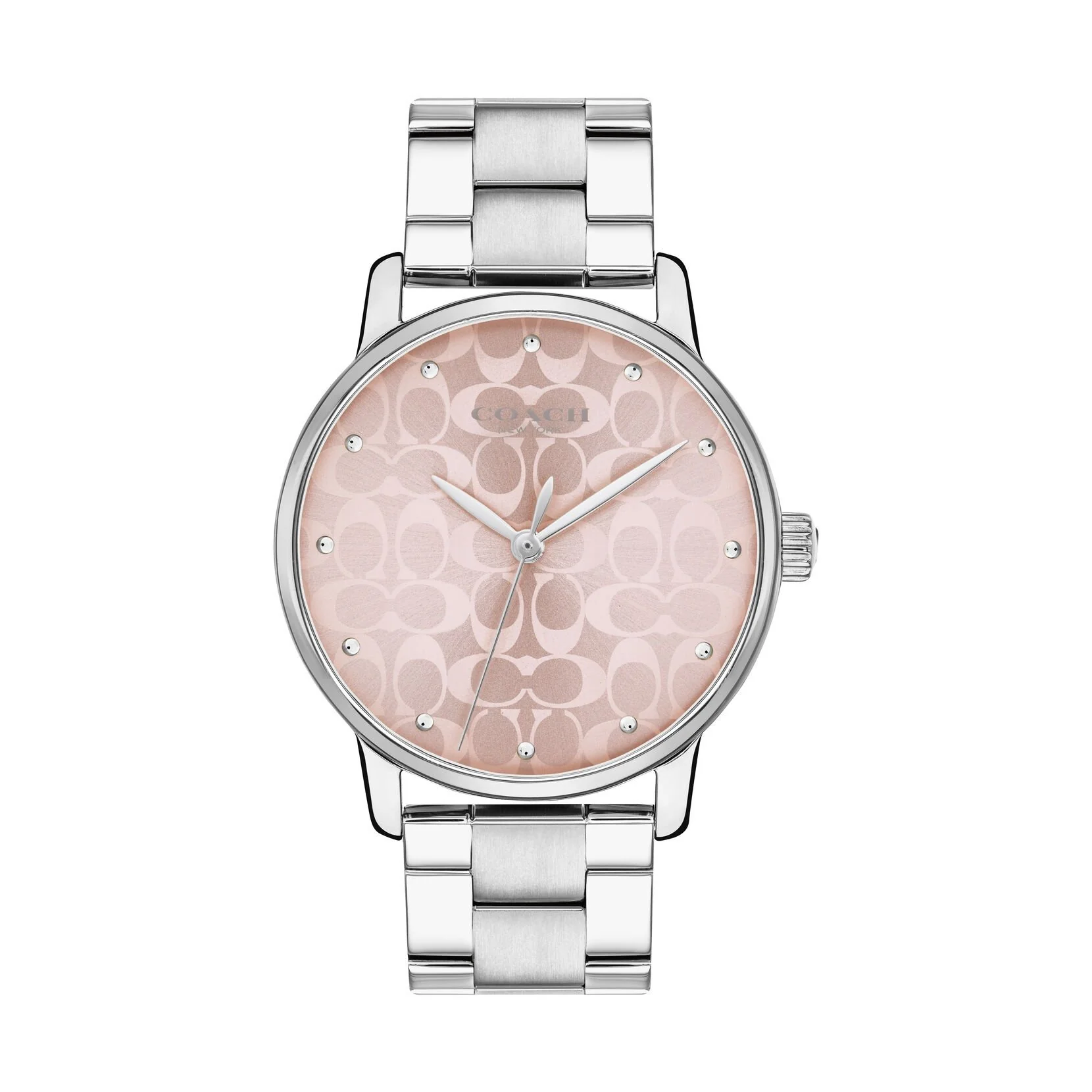 Coach 14503406 Grand Quartz Pink Dial Ladies Watch - Image 2