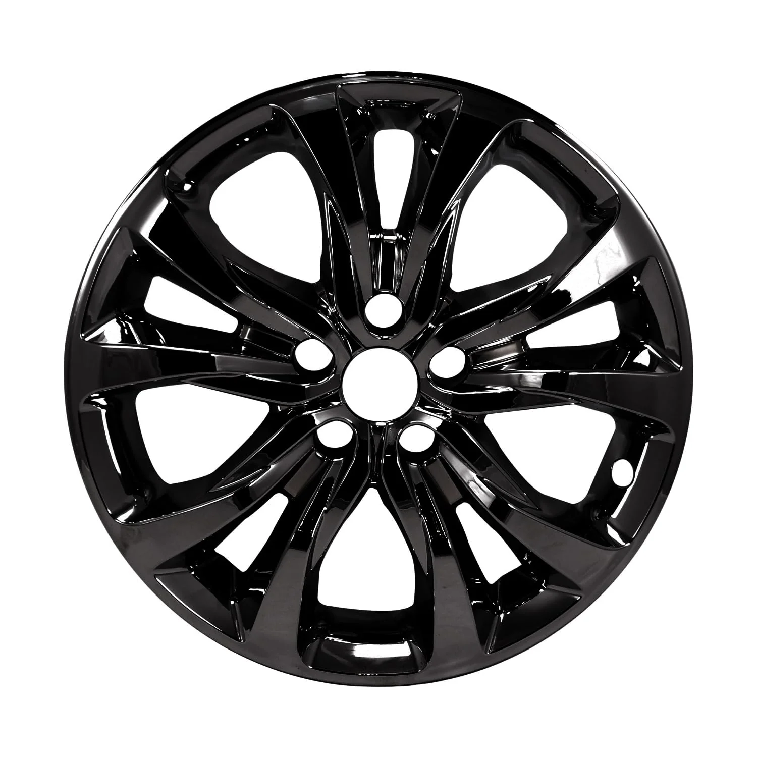 Coast To Coast Impostor Wheel Skins, 18 in, Gloss Black, Set of 4, for 2020-2021 Kia Telluride - Image 2