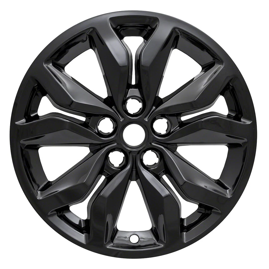Coast To Coast International 18" 10-Spoke Snap-On Wheel Skins, Gloss Black, Set of 4 - Image 4