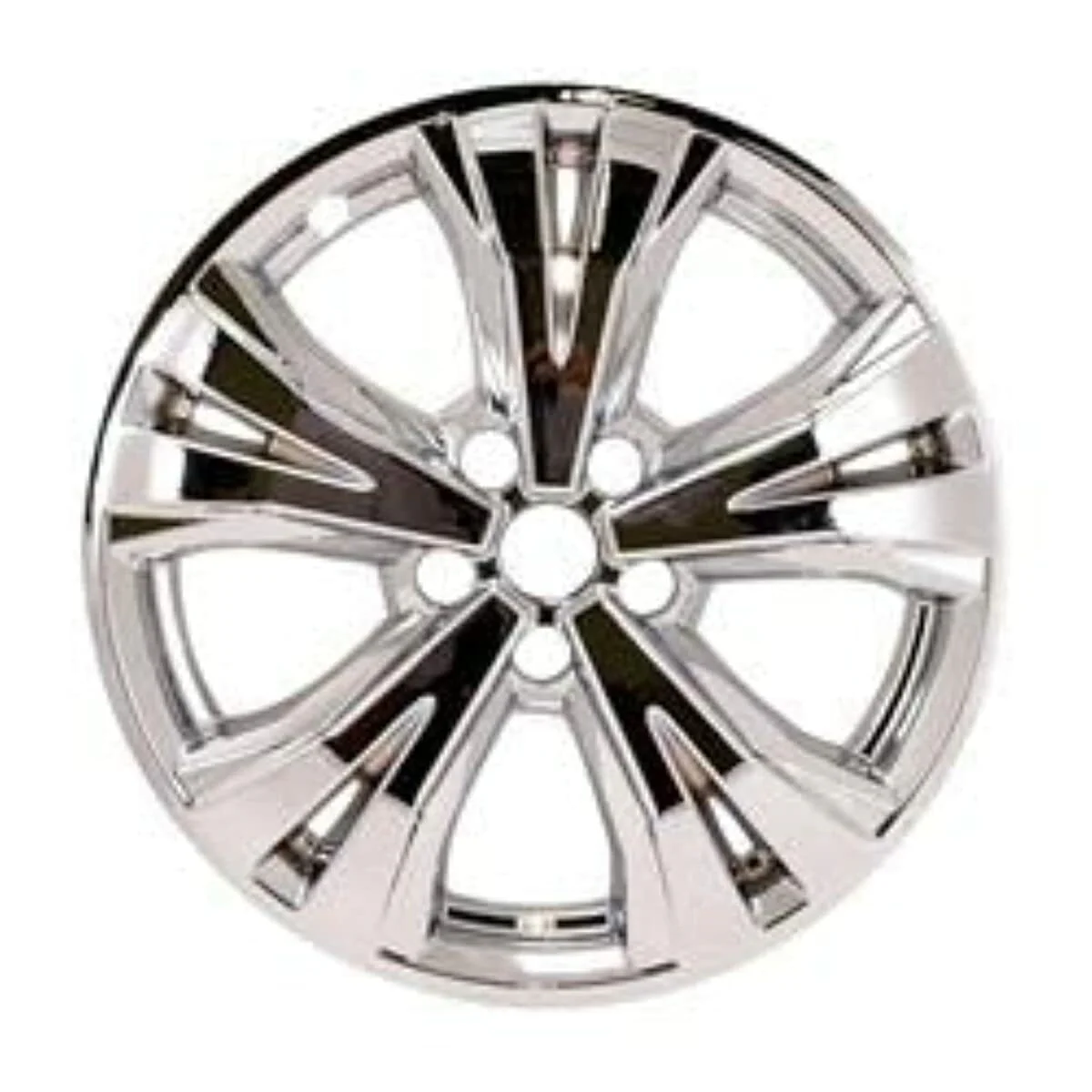 Coast To Coast International Chrome 18 Inch 5 Split Spoke Wheel Covers Set of 4 for 2017-2020 Nissan Pathfinder SV SL Platinum - Image 2
