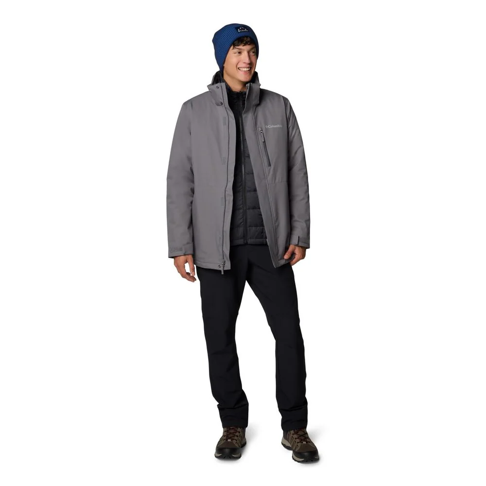 Columbia Abiqua Falls Interchange Jacket for Men - City Grey - M - Image 3