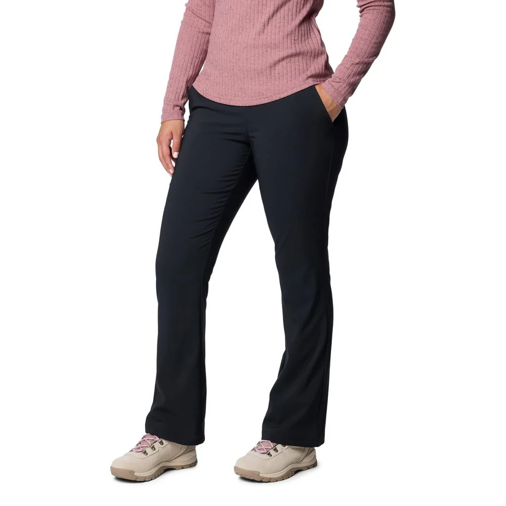 Columbia Womens All Seasons Bootcut Athletic Pants, Omni-Shade UPF 50 Sun Protection, Omni-Shield Repellency, Comfort Stretch, Black, Large, 208637 - Image 4