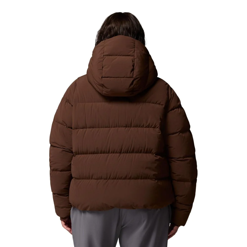 Columbia Amaze Puff Hooded Jacket for Ladies, Size: L, Tobacco - Image 2
