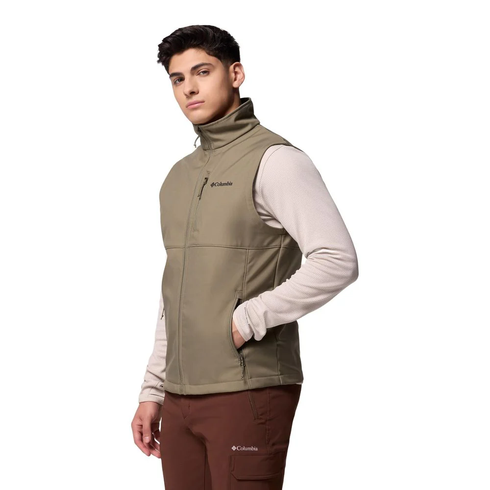 Columbia Ascender II Softshell Vest, Water-Resistant, Stone Green, Medium, 209047 - Image 3