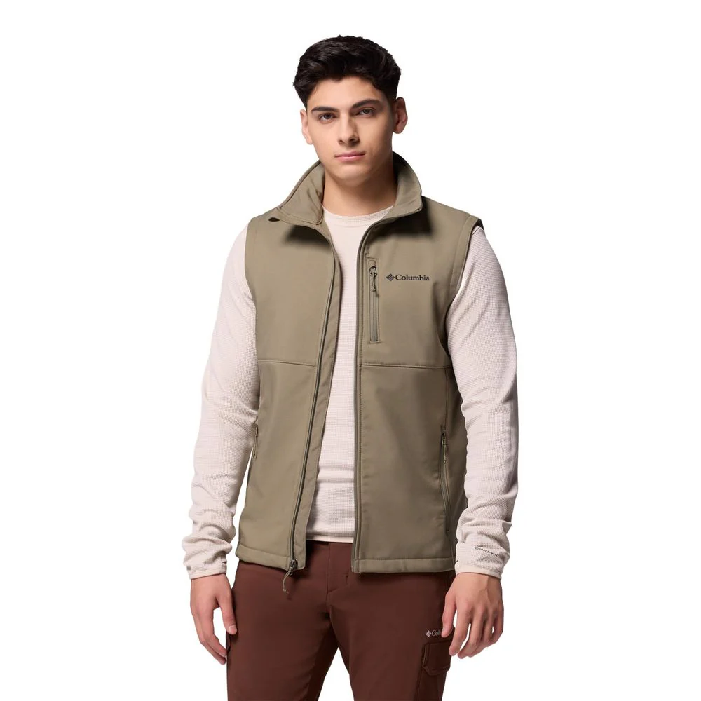 Columbia Ascender II Softshell Vest, Water-Resistant, Stone Green, Medium, 209047 - Image 4