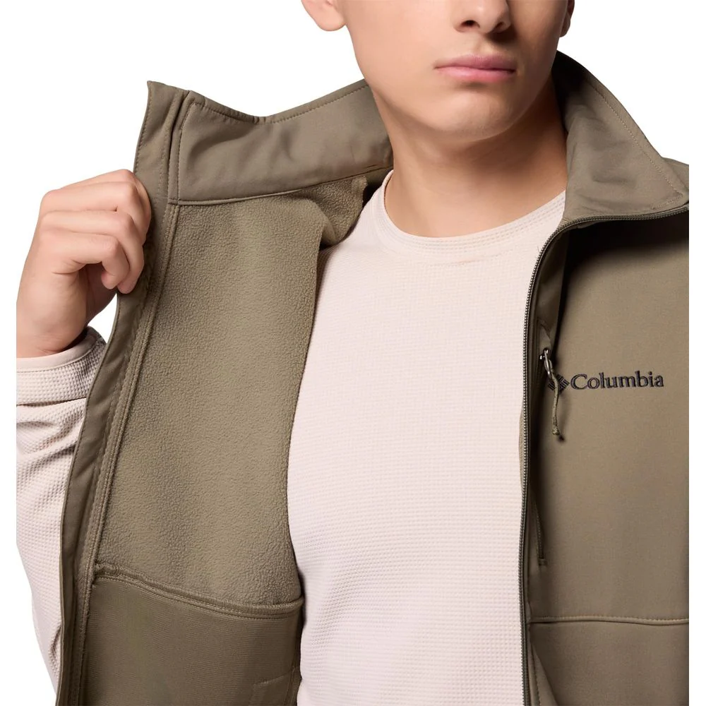 Columbia Ascender II Softshell Vest, Water-Resistant, Stone Green, Medium, 209047 - Image 5