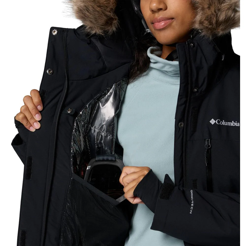 Columbia Ava Alpine II Insulated Skiing Jacket, Omni-Tech Waterproof, Omni-Heat Thermal Reflective, Black, Medium, 208583 - Image 3