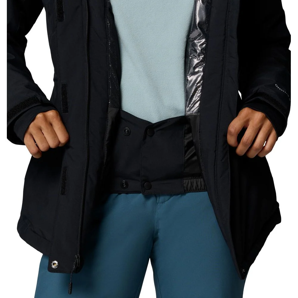 Columbia Ava Alpine II Insulated Skiing Jacket, Omni-Tech Waterproof, Omni-Heat Thermal Reflective, Black, Medium, 208583 - Image 4