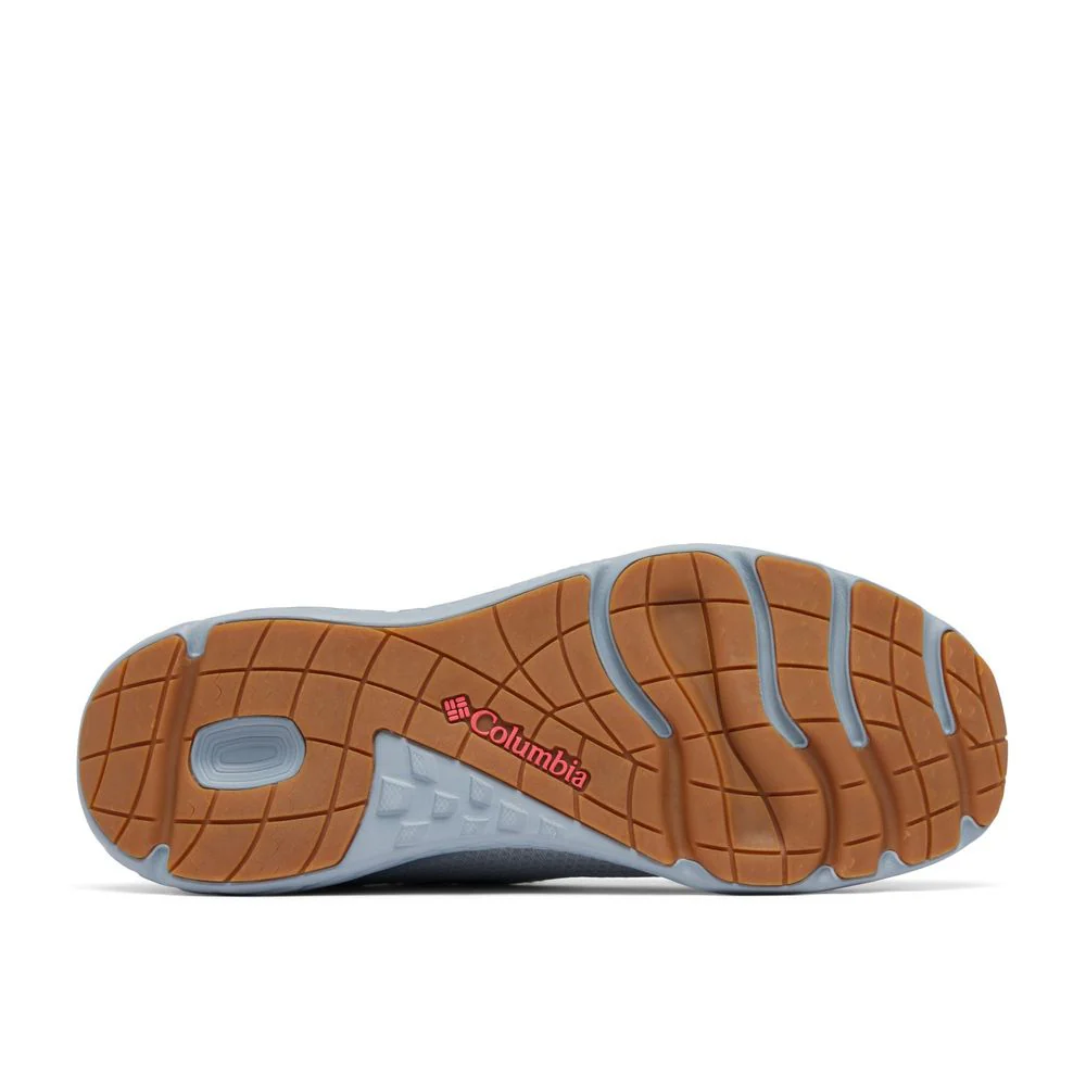 Columbia Castback PFG Water Shoes for Men - Cirrus Grey/Sunset Red - 9W - Rubber Sole - Image 6
